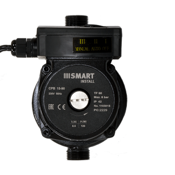 Насос повысительный Smart Install CPB 15-90 160мм 120Вт 1x230В 50Гц с гайками. 110301S
