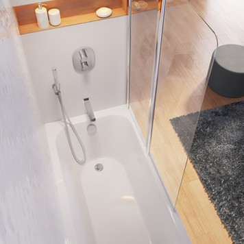 Ravak Chrome Ванна 170х75см, встраиваемая, цвет: белый. C741000000-1