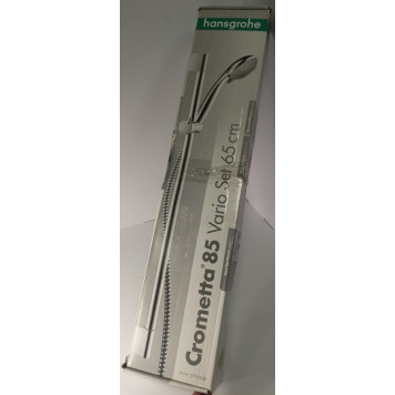 SaleHG27763000 Crometta 85 Душевой гарнитур Vario/Unica’Crometta H=650 мм, Ø85 мм, 2 режима Sale27763000_1056