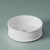 Artceram Atelier Раковина 44 см, без отв., накладная, без перелива, цвет: белый. ATL001 01 00 Artceram Atelier Раковина 44 см, без отв., накладная, без перелива, цвет: белый. ATL001 01 00