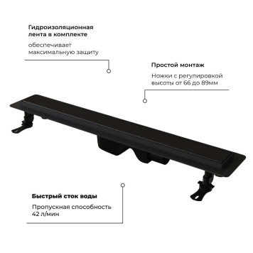 Душевой лоток Drain Leo-31-2