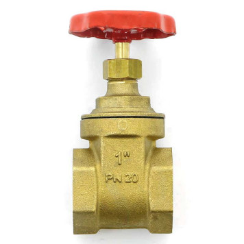 Задвижка клиновидная ВВ латунная PN20 UNI-FITT 1