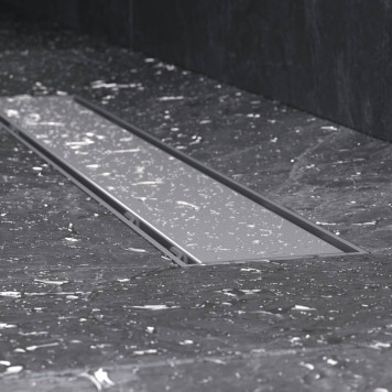 W02SC-U11-050-04SB Трап для душа линейный, универсальный затвор Tile, 50 см-3