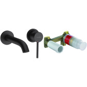 Kludi 38 244 3976S Bozz Set Смеситель для раковины 180 мм, настен., на 2 отв., Комплект 382443976S