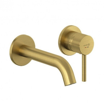 Kludi 38 244 N076S BOZZ SET наст. смес. умыв. 2 отв., 180 mm, брашированное золото + внутренняя ча 38244N076S