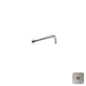 Almar Кронштейн для душа 35см., настенный, с круглым отражателем, цвет: Nickel Brushed. E021113.NB