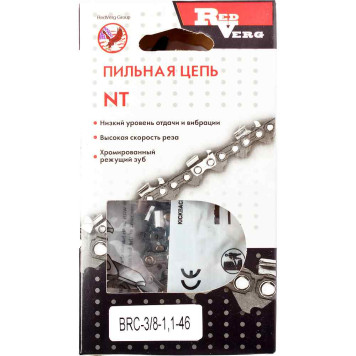 Цепь REDVERG 46зв, 3/8, 1,1мм