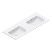 Catalano Italy Раковина двойная 125х50см, без отв., цвет: белый глянцевый. 0721270001