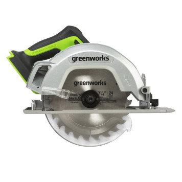 Пила циркулярная Greenworks GD24CS (без АКБ и ЗУ)-2