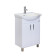 ИДЕАЛ Тумба напольная 520х820х330, бел (подходит умывальник мебельный Реал 56) IDLSACW56013F1