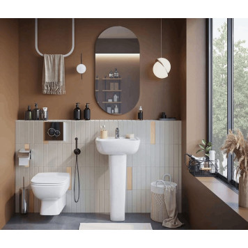 1.WH50.1.753 ЛОНГИ умывальник 45 см 1/отв 1.WH50.1.753-5