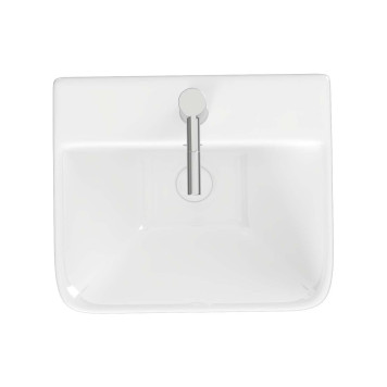 AQ4401-00 Умывальник пьедестальный Aquatek Optima Square 440x380x835 AQ4401-00-2