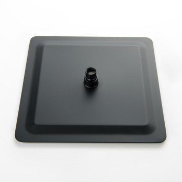 AQ2074MB квадратный верхний душ 3003002 мм, матовый черный AQ2074MB-3