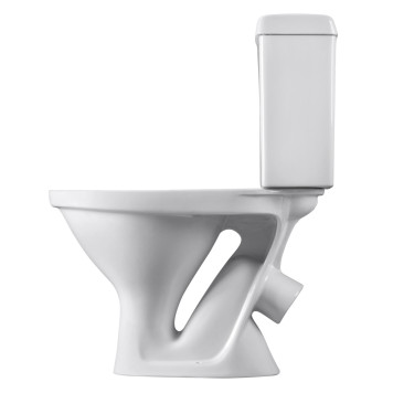 1P2052S0000BF Унитаз-компакт Форвард белый, сидение полипропилен (арт. 188018S0020B0), кос вып 1.P205.2.S00.00B.F-2