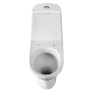 1P2054S0000BF Унитаз-компакт Прайм белый, сидение полипропилен (арт. 188012S0020B0), кос вып 1.P205.4.S00.00B.F-1