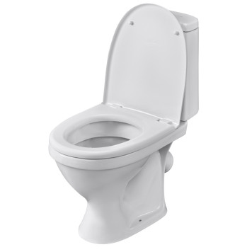 1P2054S0000BF Унитаз-компакт Прайм белый, сидение полипропилен (арт. 188012S0020B0), кос вып 1.P205.4.S00.00B.F-3