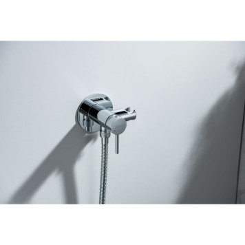 AQ1021CR ЕВРОПА комплект для гигиенического душа встроенный (смеситель + гигиеническая лейка + шланг) AQ1021CR-7