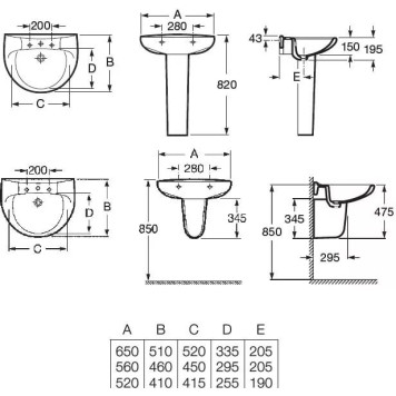 33739200Y Victoria полупьедестал 33739200Y-2