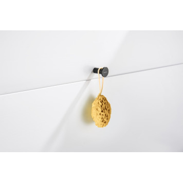 AQ4401MB ЛИРА крючок, матовый черный AQ4401MB-2