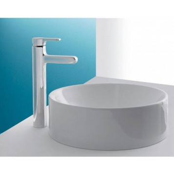 E10861-CP SINGULIER cмеситель для раковины высокий E10861-CP-1