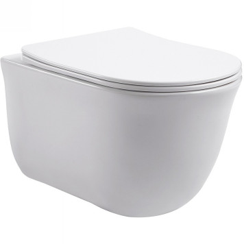 SET AQUATEK КЛАССИК (рама AQUATEK Standard INS-0000012(без клавиши и крепежа)+унитаз КЛАССИК AQ1111-00 с тонким сиденьем soft-close SET AQUATEK КЛАССИК-2