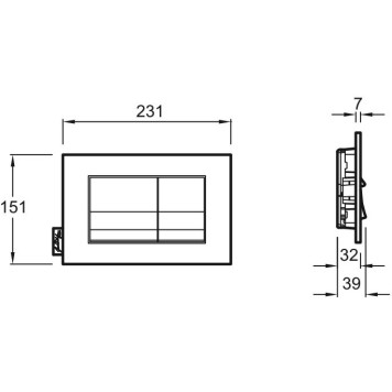 E21773RU-00 Унитаз c инсталляцией Jacob Delafon Modern Life, сиденье микролифт, клавиша хром (E29025+E20858-CP+E77168+E77725) E21773RU-00-5