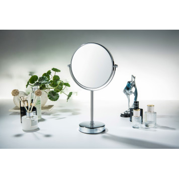 AQ4913CR зеркало косметическое настольное 3х AQ4913CR-3