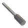 Борфреза твердосплавная MESSER тип A (10х20 мм; хв-к 6 мм)