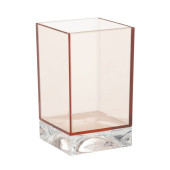 Laufen Kartell Стакан 7х7х12см., настольный, пластик, цвет: пудровый розовый. 3.8233.0.093.000.1