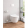 TOTO RP Унитаз подвесной NEW 54x38x33см, с сиденьем TC513F, цвет: белый