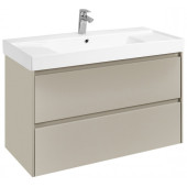 ONA модуль для раковины 1000 мм, 985х450х565мм, с 2 ящиками, серый матовый A857616510