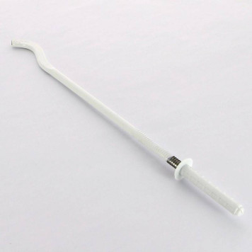 Кронштейн штыревой плоский UNI-FITT 10 х 300 эмалированный с дюбелем-3