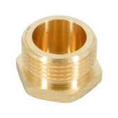 Заглушка, ELSEN, Metalit, Н, 1, латунь, CN