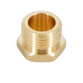 Заглушка, ELSEN, Metalit, Н, 1/2, латунь, CN