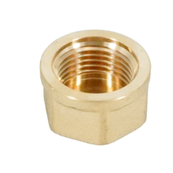 Заглушка, ELSEN, Metalit, В, 1/2, латунь, CN