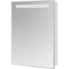 Roca Victoria Nord Зеркальный шкаф 60x81см., DX, с LED-подсветкой сверху, цвет: белый. Z.RU90.0.003.0