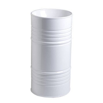 Kerasan Artwork Barrel Раковина 45х90 см, без отв., напольная, слив в пол, в комплекте сифон, цвет: белый-3