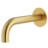 Plumberia Selection IXO Излив для ванны, настенный, длина 21см., цвет: золото брашированное. SPT0058OB