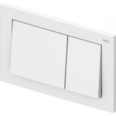 TECEbase 9240700 Панель смыва, 2 режима, 145х214х18 мм, пластик, белый 9240700