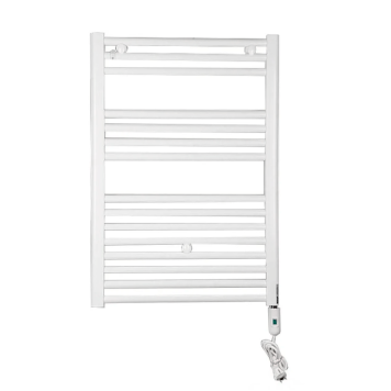Полотенцесушитель IRSAP ARES/E 818/580 электрический с выключателем, 15 трубок, CL.01 B01, (белый) EIS058I01IR01NNN03