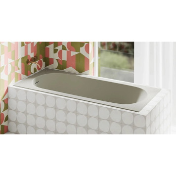 Salini Ornella Kit Ванна 170х80х60см., встраиваемая, S-Sense, донный клапан, сифон, щелевой слив-перелив, цвет: белый глянцевый. 102414G-1