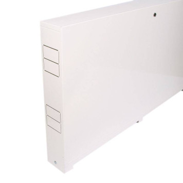Шкаф коллекторный металлический встраиваемый UNI-FITT 744х670-760х125-195-3