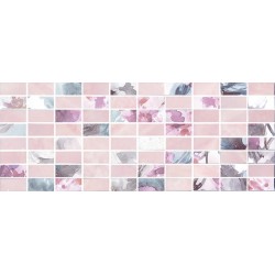 Кенсингтон Декор мозаичный розовый MM7137 20х50