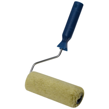 Валик полиакриловый нитяной, диаметр 40/76 мм, ворс 18 мм, бюгель 6 мм, зеленый, 150 мм-1