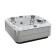 Jacuzzi SPA J335 Минибассейн 214х214х92см, стереосистема, цвет: акрила Platinum/Brushed Gray. ZP12ZU0EW40