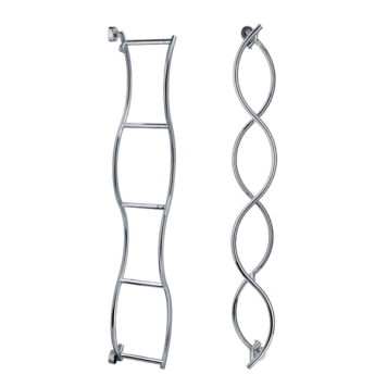 Marg. Вертикальная стойка гнутая для 478 хром AT0000ABXXCR