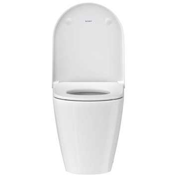 Duravit D-Neo Унитаз 37х58х40см., напольный, безободковый, слив в стену, цвет: белый-3