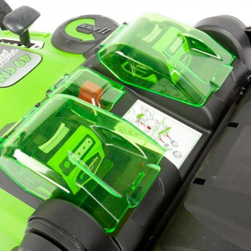 Газонокосилка аккумуляторная Greenworks G40LM49DB Twin Force (без АКБ и ЗУ)-6