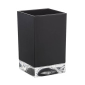 Laufen Kartell Стакан 7х7х12см., настольный, пластик, цвет: плотный черный. 3.8233.0.091.000.1
