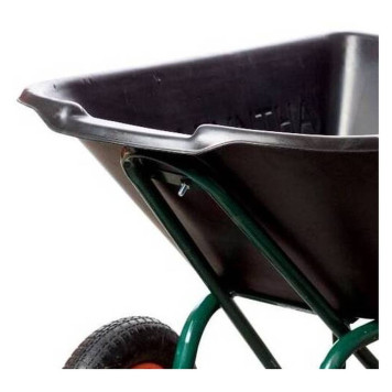 Тачка строительная REDVERG RD-WB120/2 двухколесная антиудар-3